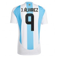 Muški Nogometni Dres Argentina Julian Alvarez #9 Domaci Copa America 2024 Kratak Rukav